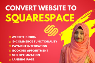 convert or migrate clone your wix,weebly,wordpress website to squarespace