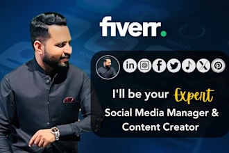 be your marketing expert, social media manager and content creator