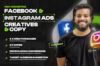 deliver result driven facebook ad creatives and copy