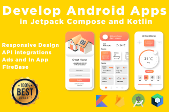 develop android apps using jetpack compose and kotlin