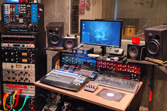 mix and master your song with analog gear in hybrid setup