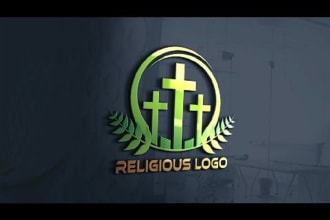 make modern church, christian, religious, ministry logo or any graphics design