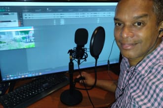 record an audiobook locution in latin american spanish