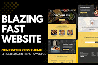 clone, redesign, or build wordpress site with generatepress