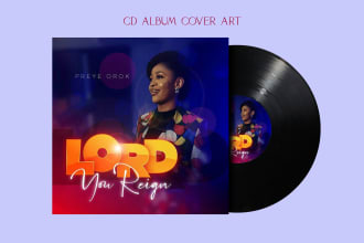 design a top notch gospel album cover and cd cover