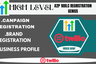 setup a2p 10dlc registration and verification on gohighlevel twilio
