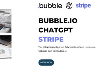 build bubble io saas mvp app bubble website developer, bubble saas mvp developer