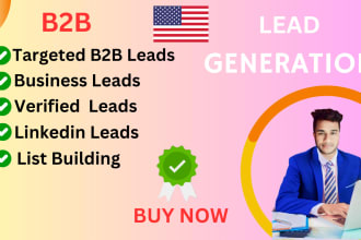 do b2b leads generation email collection from linked in