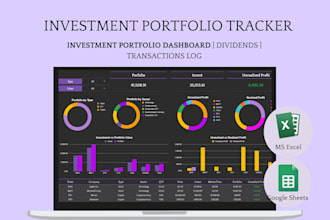 create an investment portfolio tracker