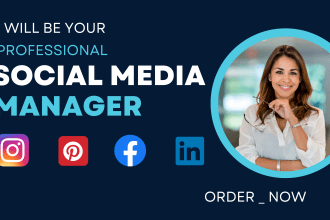be your social media marketing manager and appointment setter