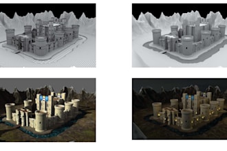 do environment and props modeling for you
