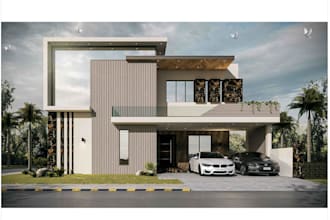 draw 2d and 3d  home plan for your dream house