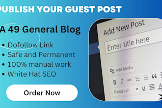 post your content on da 49 guest post site