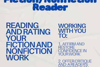 give an unbiased out of 10 rating of your fiction or nonfiction