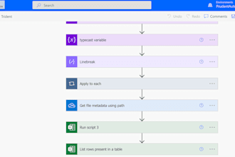 automate your business workflows through power automate