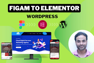 professionally convert figma to elementor expert for stunning wordpress sites