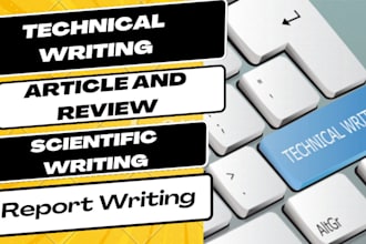 research and technical report writing