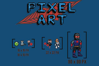 create 2d pixel sprites