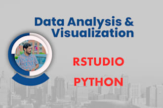 do data analysis with rstudio, r programming, sas, jamovi and python