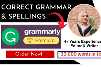 check correct grammar and spelling using grammarly