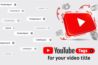 create tags for your youtube video