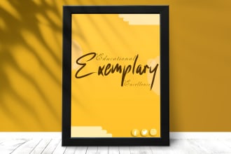 do typography poster, quotes poster in 12 hours
