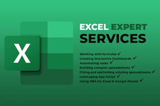 create an excel or a google sheet