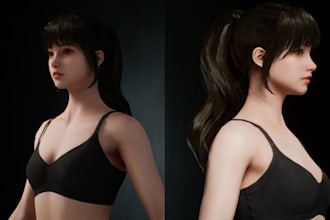 3d metahuman, 3d realistic character, 3d modeling, metahuman character
