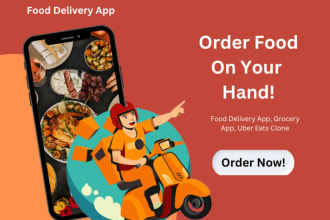 build grocery food ordering food delivery mobile app ios android ubereats clone