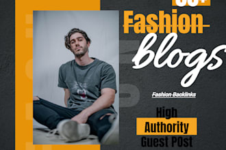 publish fashion guest post with high quality backlinks