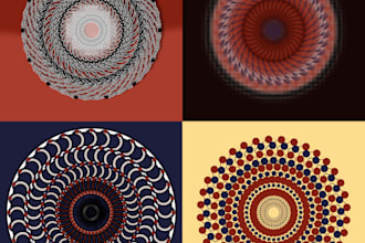 do your 5 spiraling circle for your own nft