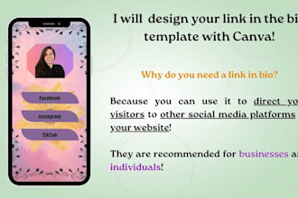 craft personalized links in bio templates with canva in english and hungarian