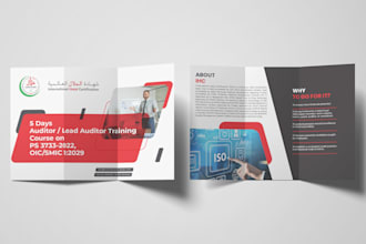 design professional corporate brochure