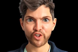 do 3d realistic character modeling 3d cartoon realistic 3d character modeling