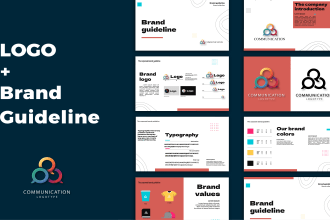 design brand style guide and branding kit in 24 hours