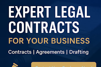 review and tailor any legal contract to protect your business