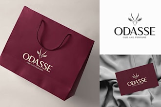 do modern simple luxury logo design for your cosmetic or skincare brand