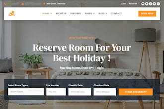 do hotel booking website, property management website, short term rental, airbnb