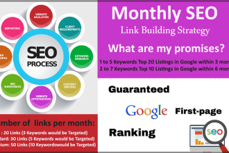 do your multilingual websites monthly SEO and link building