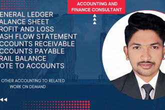 prepare financial statements, profit and loss and  balance sheet