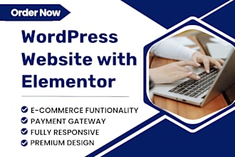 be your wordpress website maker and elementor pro expert