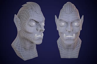 do a retopology of all kinds of 3d models