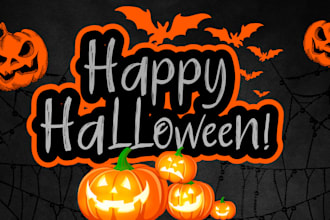 design halloween, sales promo and xmas promo banner design