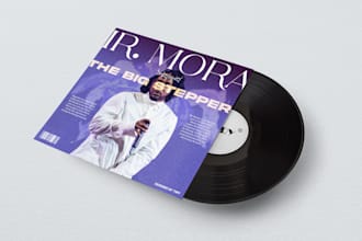 design an creative album cover art