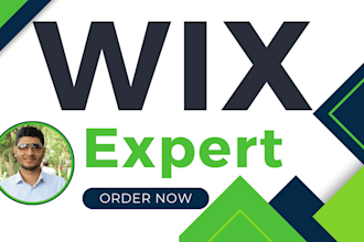 design wix website, redesign wix website or wix business