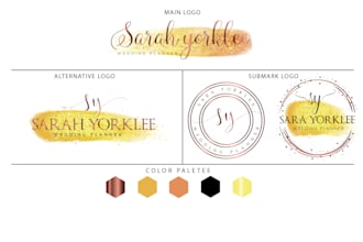 do party event,birthday, business, and wedding event logo design