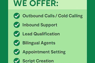 offer bilingual telemarketing and customer service