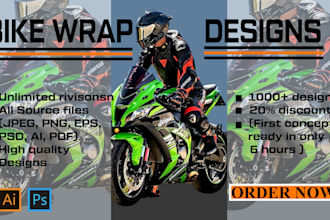 create bike wrap thousand plus designs for your bike with your creative ideas