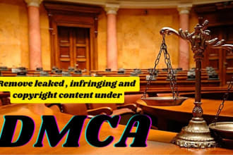 send dmca notice to remove copyright, infringing and content on facebook, tiktok