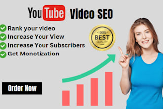 rank your youtube video with SEO with vidiq and tubebuddy expert channel growth